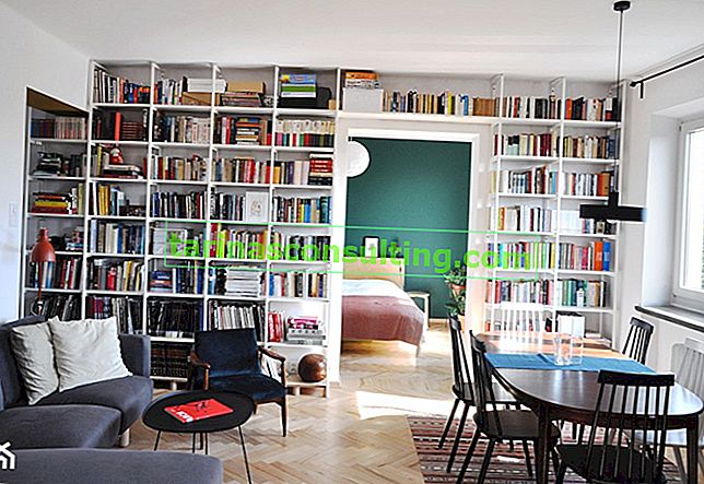 Knihy v obývacím pokoji: 7 nápadů pro domácí knihovnu