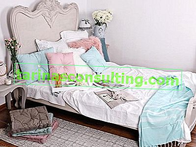 Pastelová ložnice - pastelové barvy svádějí jemností, takže budou dokonalým leitmotivem v romantickém ...