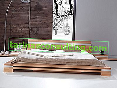 Camera da letto in stile giapponese - mobili - I giapponesi, a differenza degli europei, non si sentono maestri della natura, ...